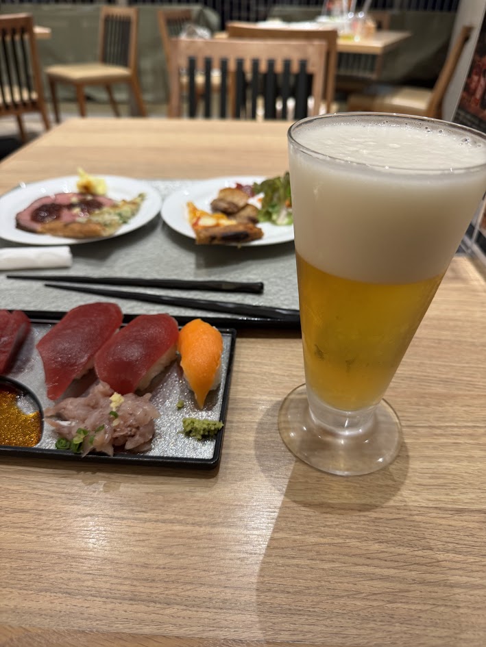 夕食ビュッフェ