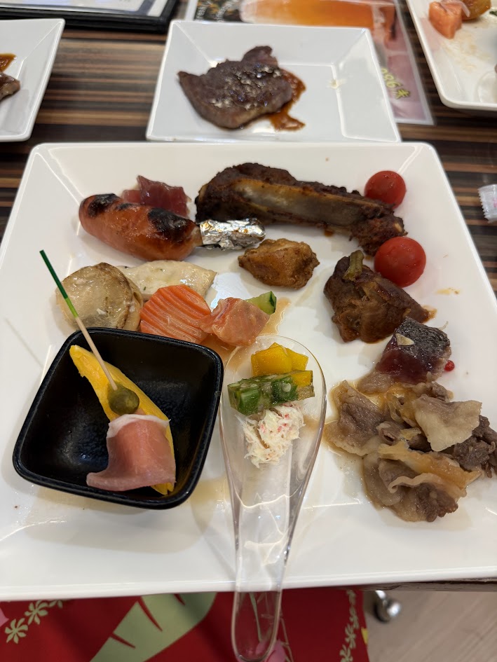 夕食